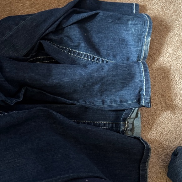 Ariat real denim womens bootcut 32 and 33 regular cowboy rancher - Picture 2 of 4